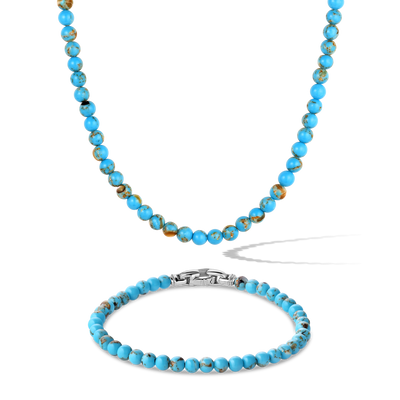 Turquoise 4mm Set