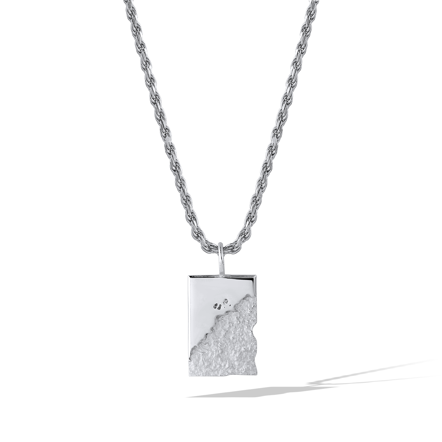 Petra Pendant (Silver) Men's Necklaces MANSSION