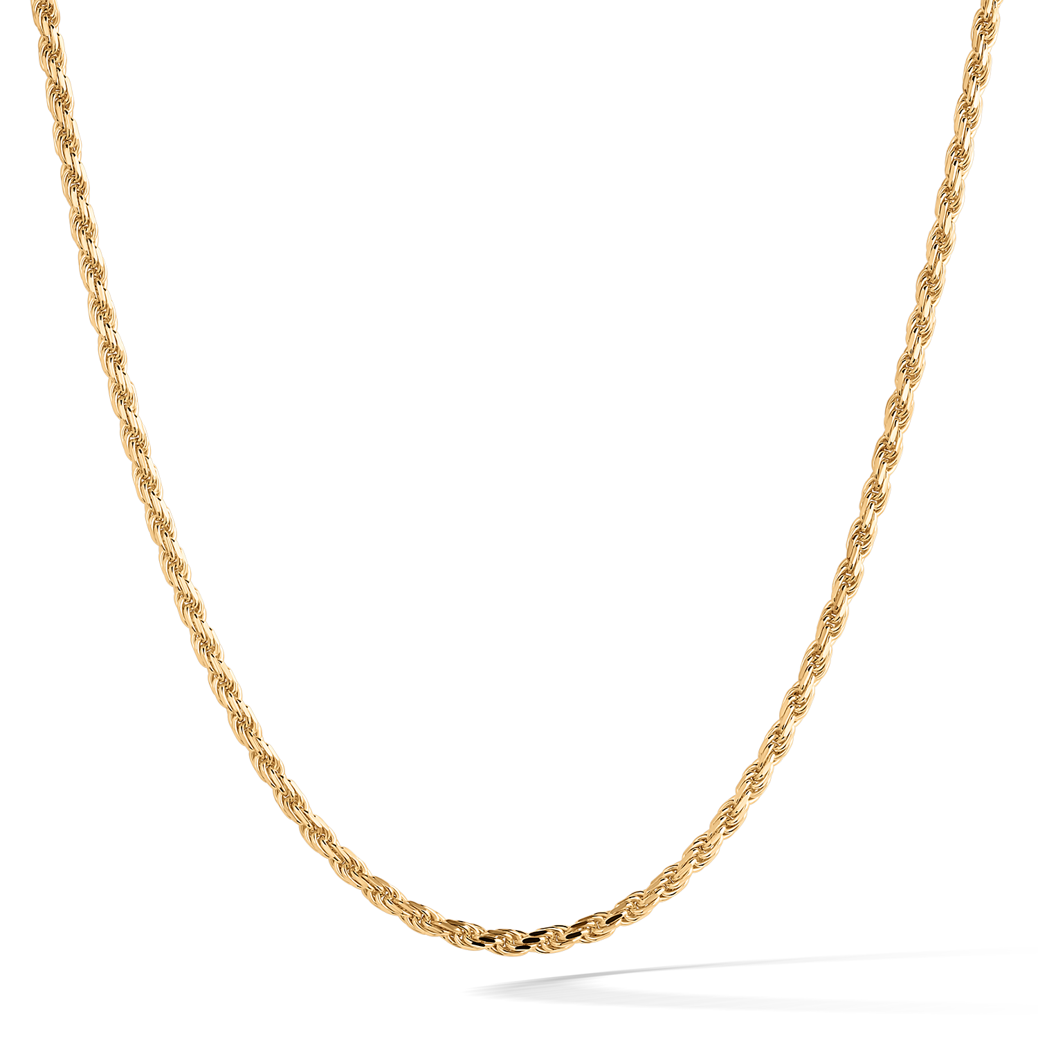 Solid Gold Rope Chain Oxford Collection MANSSION