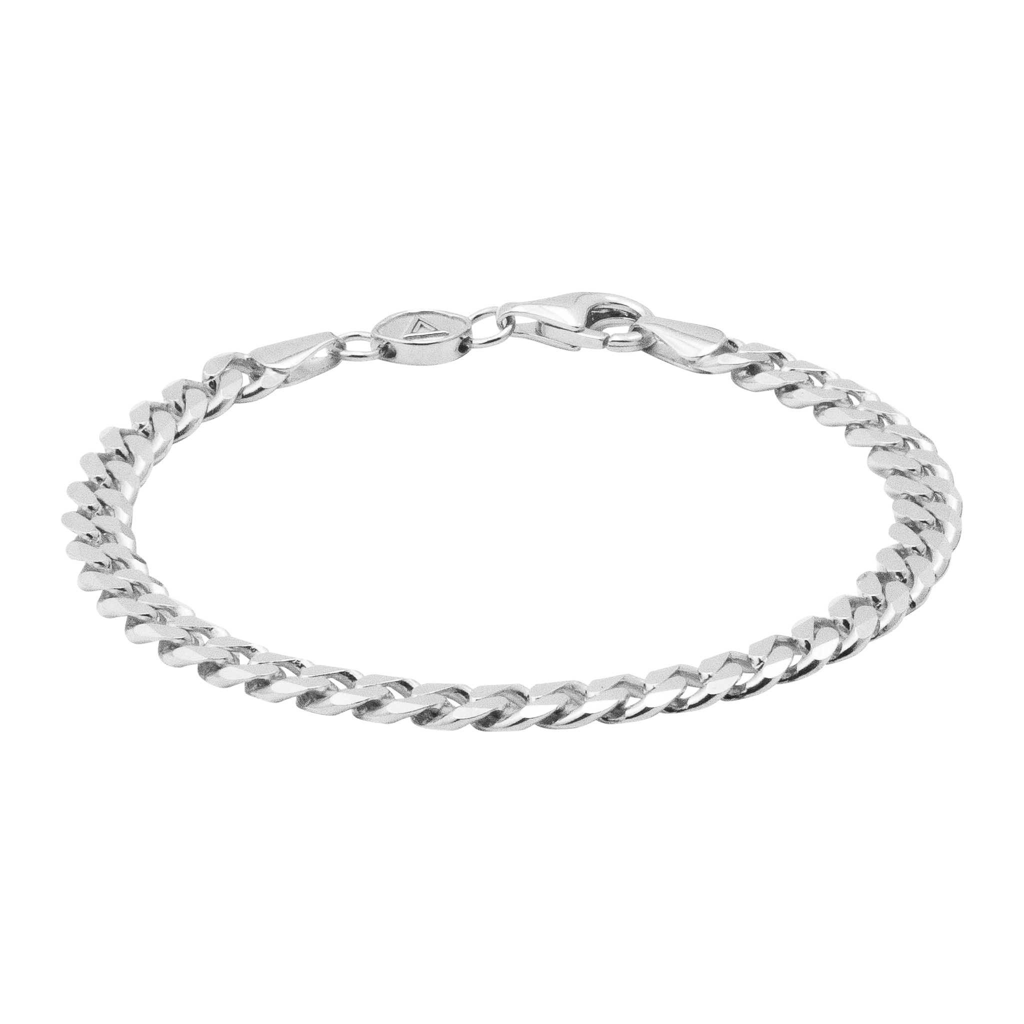 Silver Cuban Chain Bracelet 5mm Florence Collection MANSSION
