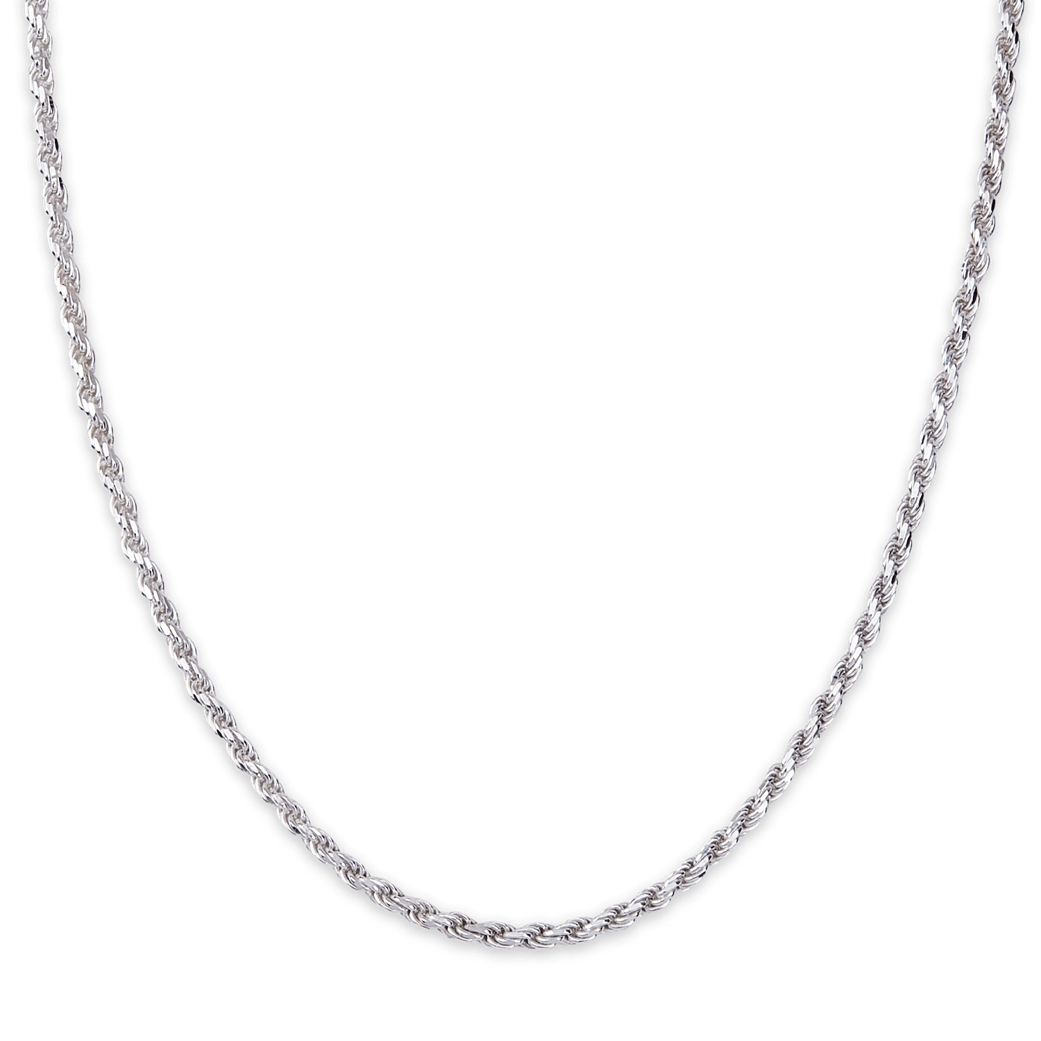 Sterling Silver Rope Chain Oxford Collection MANSSION