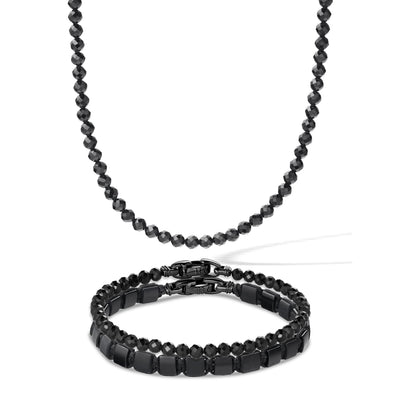 Nipsey Set (Necklace/Bracelet Stack)