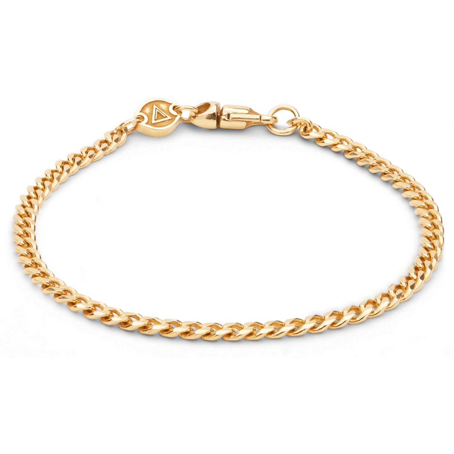 MANSSION - Gold Cuban Chain Bracelet | Florence Collection | MANSSION 7” (Small)