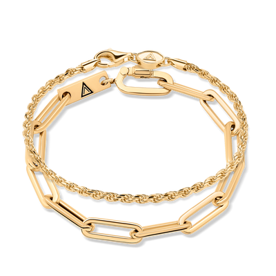 Gold Beckham + Rope Stack