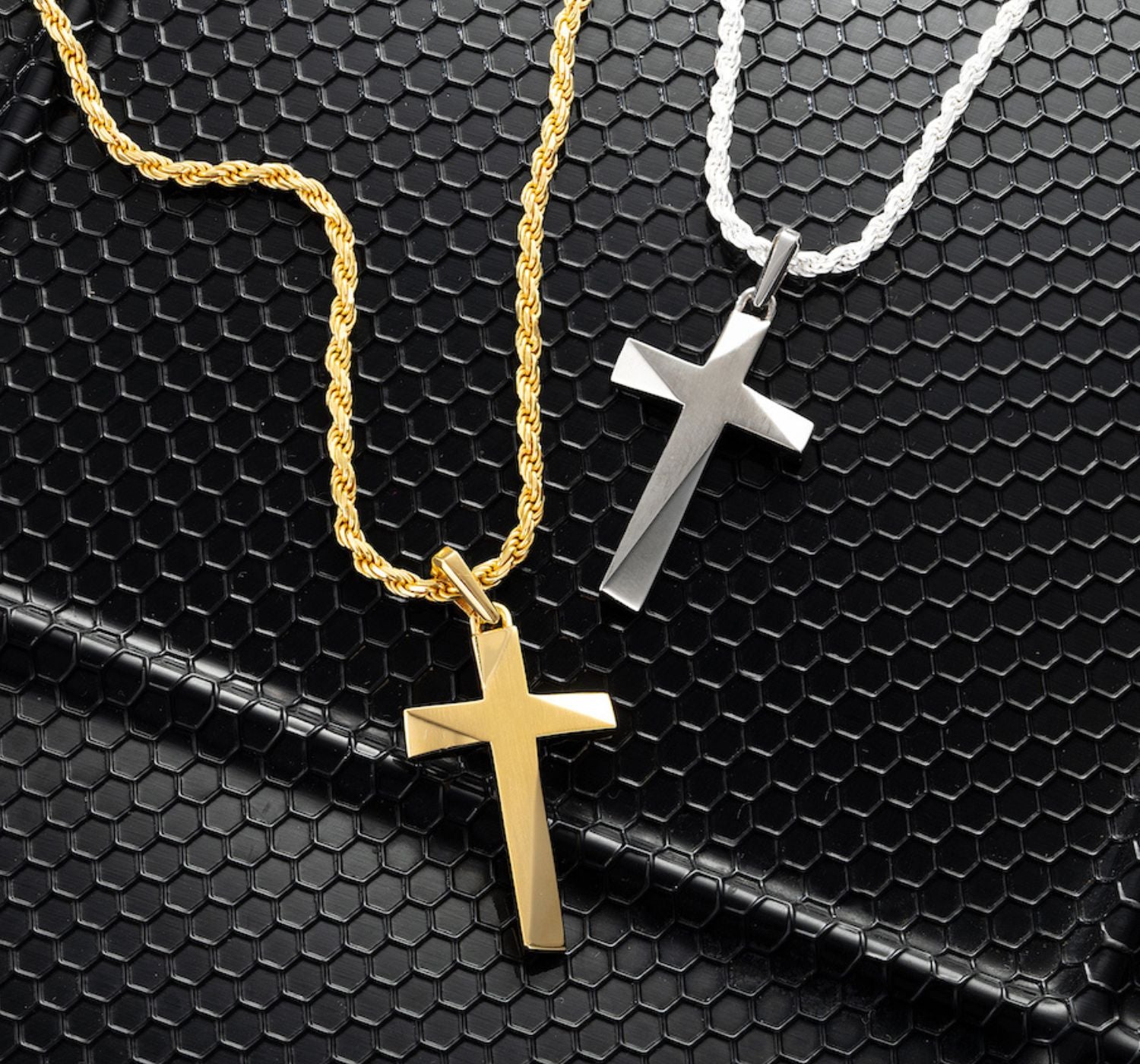 Cross Necklace for men - Men's gold cross necklace-Men's Jewelry-Gold cross  pendant necklace for men | Gold cross necklace men, Mens gold jewelry, Men  necklace