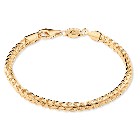 1 Gram Gold - Ring into Ring with Kohli Gold Plated Bracelet for Men -  Style B666 – Soni Fashion®