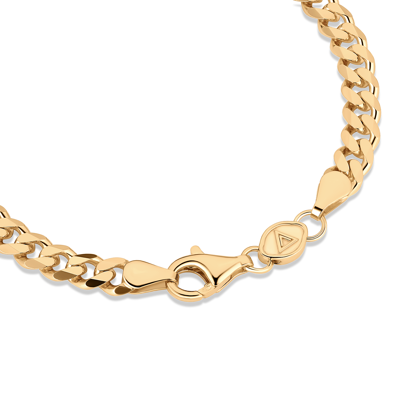 Curb Chain Necklace Vermeil Cuban Link Kirstin Ash Bespoke Curb