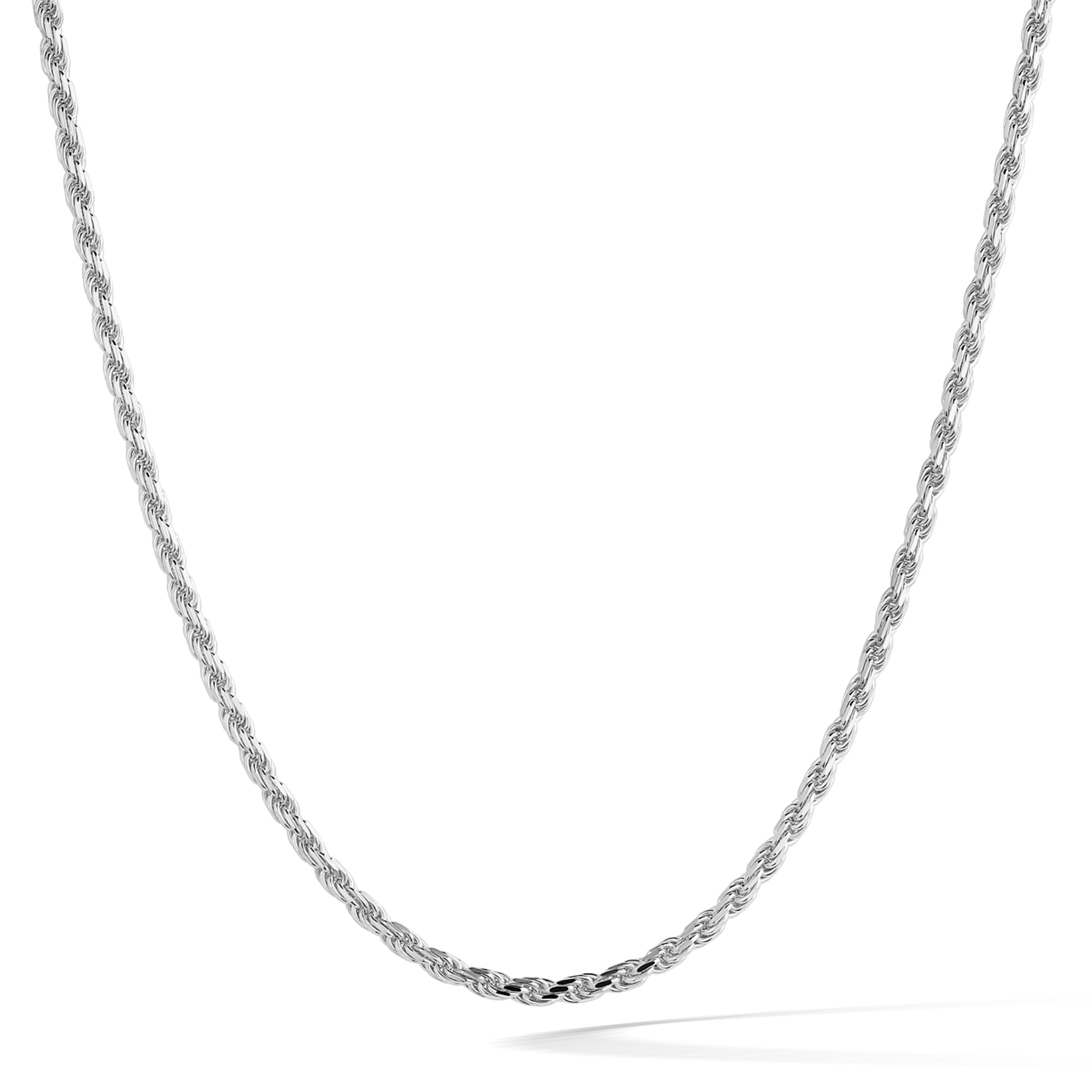 silver rope chain original silver chain for men