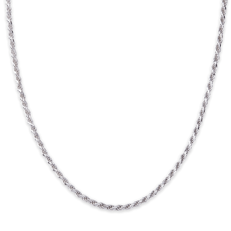 Cheap silver rope chain deals