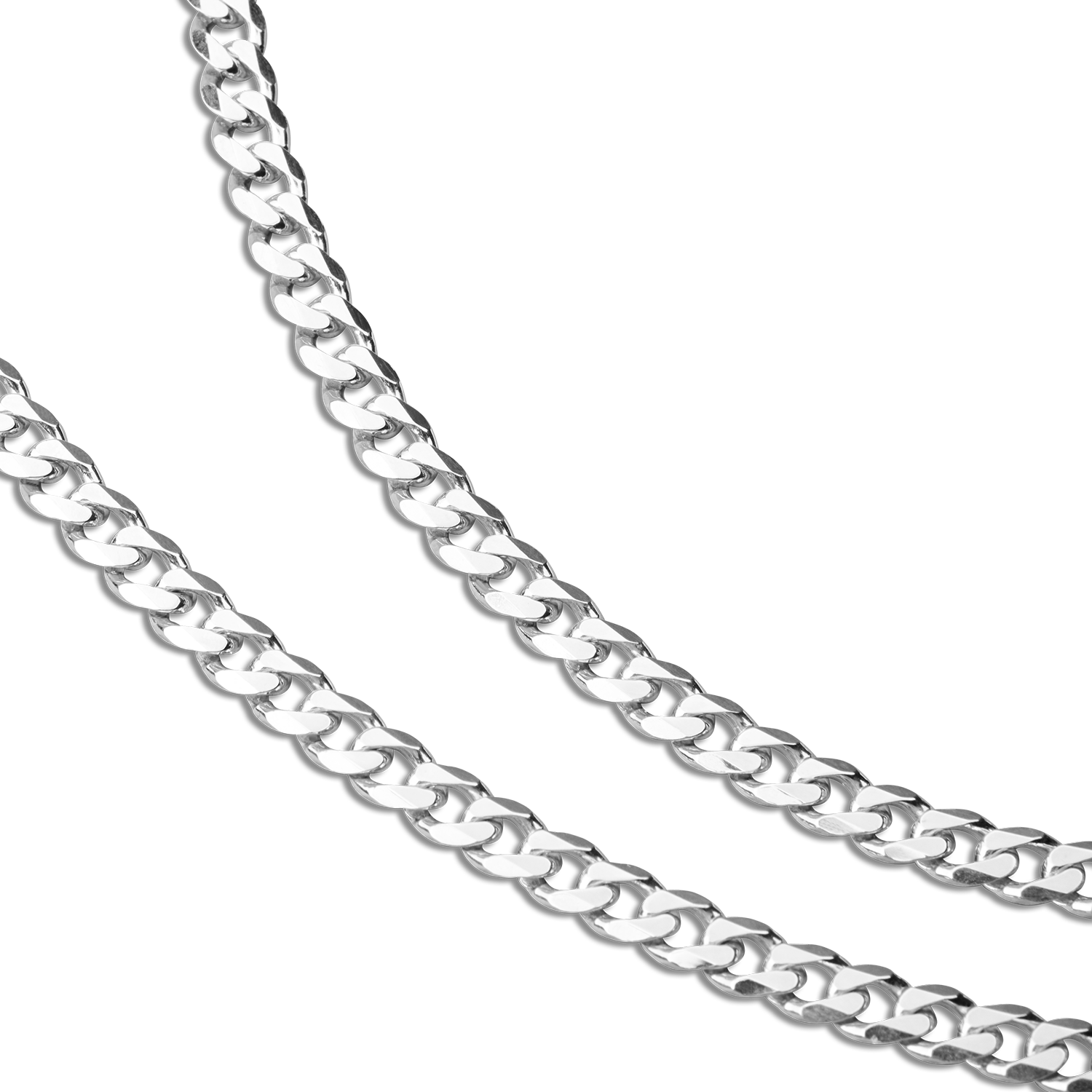 MANSSION Silver Cuban Chain Bracelet