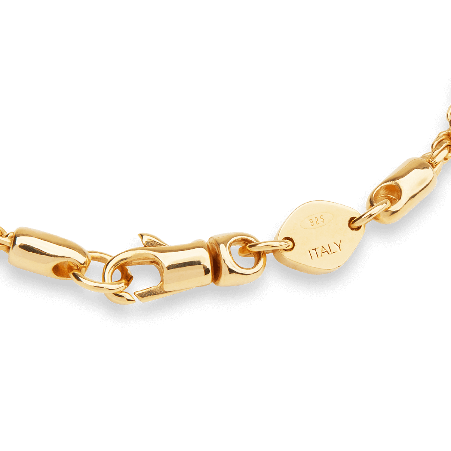 MANSSION - Men's Bracelet - 14K Solid Gold Rope Chain Bracelet 2.5mm | Florence Collection | MANSSION 7.5” (Regular)